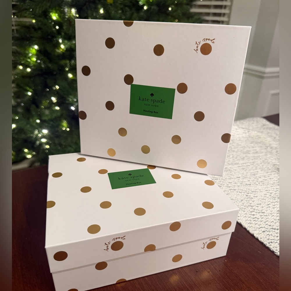 NEW! kate spade ny nesting box/storage or organization box/gift box.